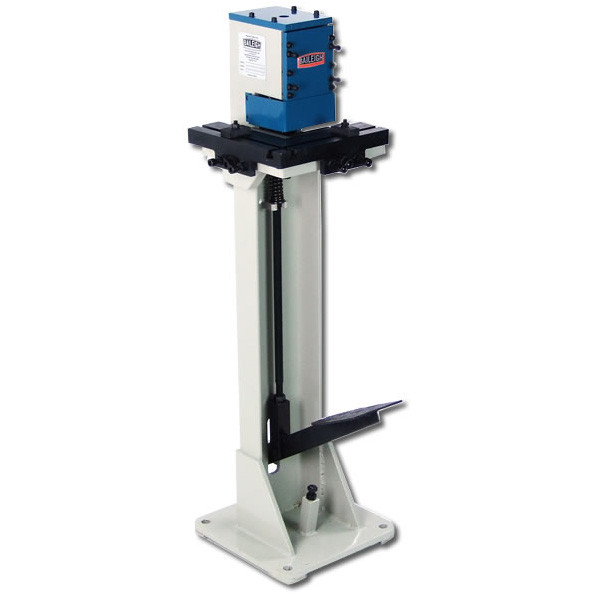 BAILEIGH BA9-1007258 Sn-F16-Fn; Foot Operated Corner Notcher, 16 Gauge Mild Steel Capacity Up To 3" X 3" At 90 Degrees