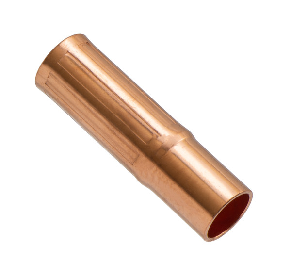 23-75: 3/4" Threaded Copper MIG Nozzle MIG Nozzle - Tweco Style Self Insulated