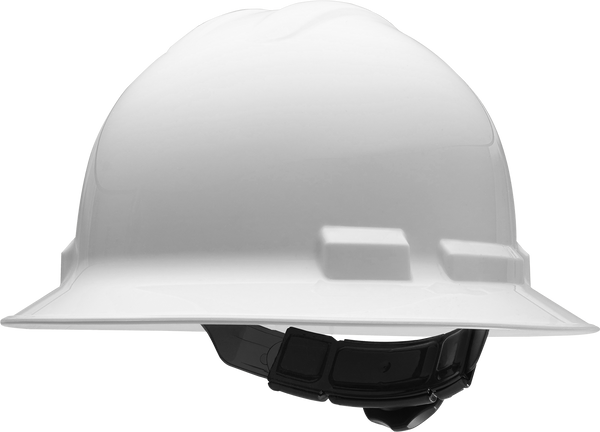 Ironclad Yukon EF400, Full Brim, 4 Point, Class E, White HHE-FBW
