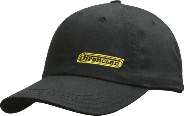 Ironclad Rainier SB, Snap Back Soft Bump Cap - Black BCX