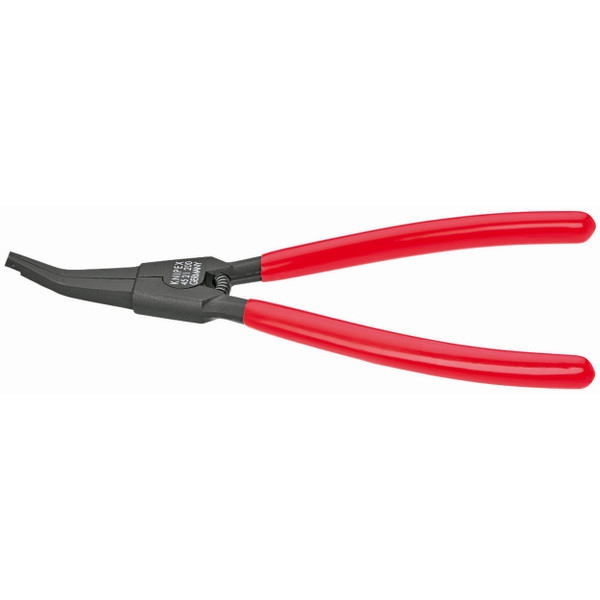 Knipex Angled Retaining Ring Pliers for Retaining Rings on Shafts 4521200