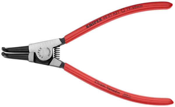 Knipex External 90 Angled Snap Ring Pliers-Forged Tips 4621A21SBA