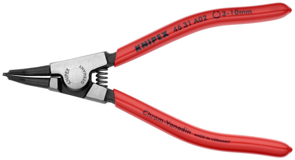 Knipex External 45 Angled Snap Ring Pliers-Forged Tips 4631A02