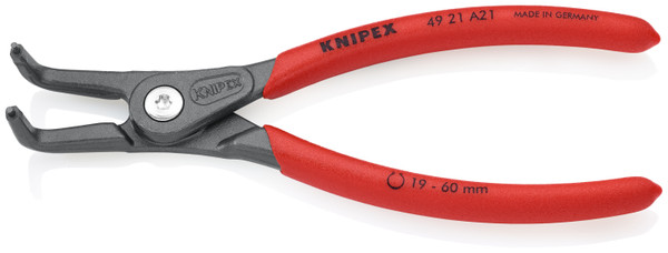 Knipex External 90 Angled Precision Snap Ring Pliers 4921A41