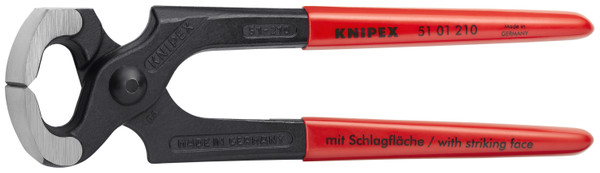 Knipex Carpenters' End Cutting Pliers-Hammer Head Style 5101210