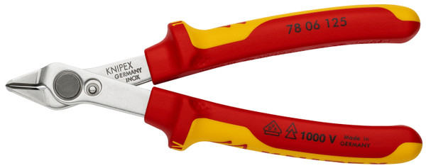 Knipex 78 06 125 Electronics Super Knips-1000V Insulated