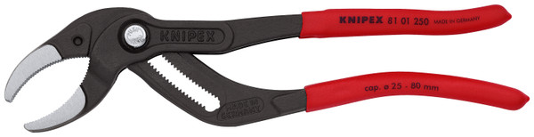 Knipex 81 01 250 Pipe Gripping Pliers-Serrated Jaws