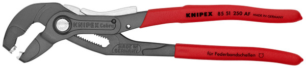 Knipex 85 51 250 AFSBA Spring Hose Clamp Pliers-Locking Device