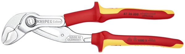 Knipex Cobra Water Pump Pliers-1000V Insulated 8726250