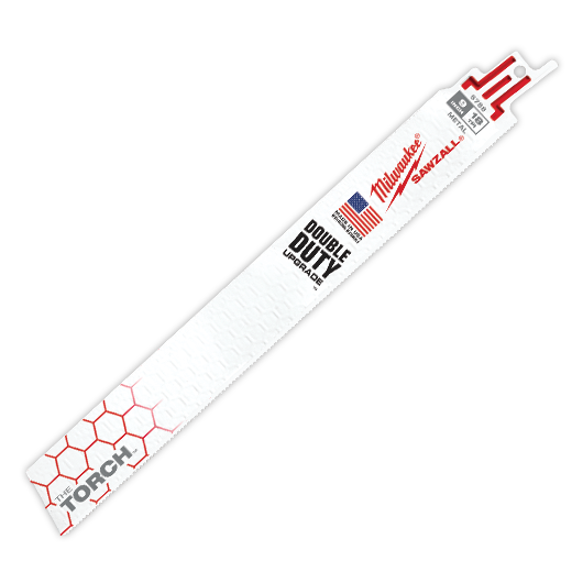 Milwaukee 48-00-5788 9 in. 18 TPI THE TORCH SAWZALL Blade 5PK