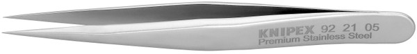 Knipex Premium Stainless Steel Gripping Tweezers-Needle-Point Tips 922105