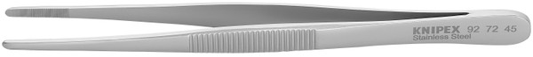 Knipex Stainless Steel Gripping Tweezers-Blunt Tips 927245