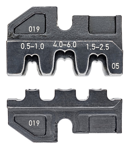 Knipex Crimping Die For Non-Insulated Open Plug-Type Connectors (Plug Width 4.8 and 6.3 mm) 974905