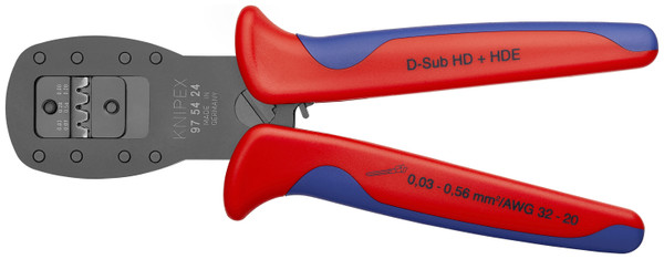 Knipex 97 54 24 Crimping Pliers for Micro Plugs