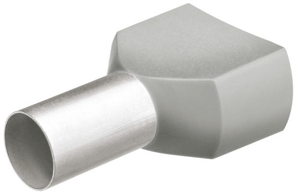 Knipex 18 AWG (0.75 mm²) Twin Wire End Ferrule With Collar 9799371