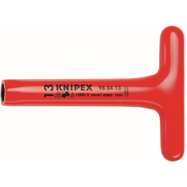 Knipex T-Socket Wrench -1000V Insulated 10 mm 980410