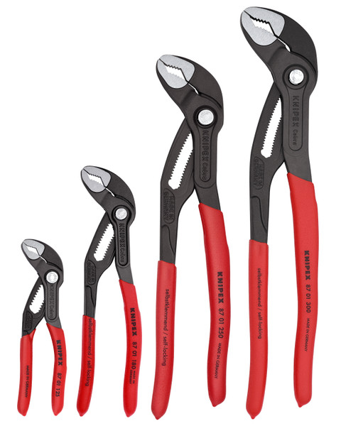 Knipex 9K 00 80 143 US 4 Pc Cobra Pliers Set