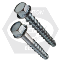 3/4" x 6" Concrete Screw Anchors, TapKing Heavy Duty, Zinc Cr+3, ICC Crack Concrete Approved, Qty 10