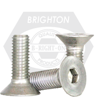M3-0.50 x 25 mm Flat Head Socket Cap Screws, 18-8 Stainless Steel A2, Full Thread, Coarse (UNC), Qty 100