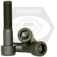 M12-1.75 x 70 mm Socket Head Cap Screws, Metric Class 8.8, Thermal Black Oxide, Partial Thread, Coarse (UNC), DIN 912, Qty 25