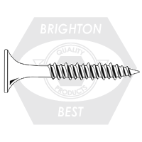 #10-8 x 4" Drywall Screws, Bugle, Nc, Phillips, Phos, Qty 1