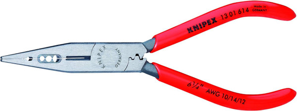 Knipex 13 01 614 SBA 4-in-1 Electricians' Pliers 10-14 AWG