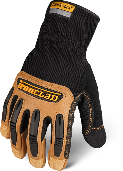 M - Ranchworx Glove Stagecoach, Yst-Rwg2-03-M, Ironclad General Gloves, Qty 12