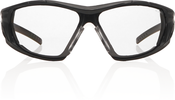 Hybrid, Black Frame, As Af, Clear, Eyhb-Bkc, Ironclad Safety Glasses, Qty 12