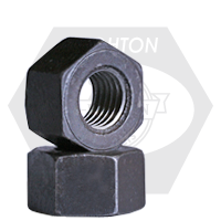 2"-8 Heavy Hex Nuts, Grade 2H, Plain Finish, A194 / SA 194, Made in USA, Qty 60