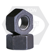 2 1/2"-4 Heavy Hex Nuts, Grade 2H, Plain Finish, Coarse (UNC), Medium Carbon Steel, A194 / SA 194, (Bo x ) Qty 8
