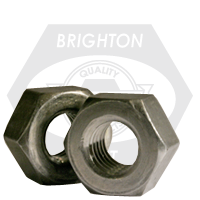 2 3/4"-4 Heavy Hex Nuts, Grade A, A563, Plain Finish, Coarse (UNC), Qty 5
