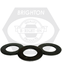 3/4" SAE Flat Washers, Plain Finish, Medium Carbon Steel, Thru-Hardened, Made in USA, Qty 800