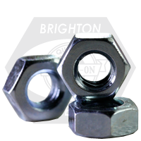 M2-0.40 Hex Nuts, Metric Class 6, Zinc Cr+3, Coarse (UNC), DIN 934, Qty 125000