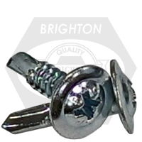 #6-20 x 3/8" Proferred Self-Drilling Screws, Framing Phillips Pan Head, #2 Point BSD, Zinc Cr+3, Qty 15000