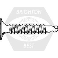 #6-20 x 1 1/4" Proferred Self-Drilling Drywall Screws, Phillips Bugle Head, #2 Point BSD, Gray Phosphate, Qty 8000