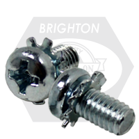 M4-0.70 x 8 mm Machine Screws w/ Internal Tooth Lock Washer, Phillips Pan Head, SEMS, Zinc Cr+3, Qty 5000