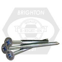 #6-20 x 1" Self-Drilling Drywall Screws, Phillips Bugle Head, #2 Point, Zinc Cr+3, Qty 7000