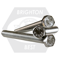 5/16"-24 x 1 1/2" Hex Cap Screws Full Thread Fine, 18-8 Stainless Steel, Full Thread, Qty 1000