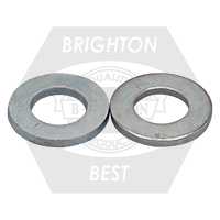 M6 Flat Washers, Grade 300 HV, Zinc Cr+3, DIN 125A, Qty 15000