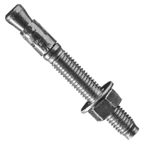 1/2"-13 x 8 1/2" Wedge Anchors, Ultrawedge, Zinc Cr+3, ICC Cracked and Uncracked Concrete Miami Dade Approved, Qty 25