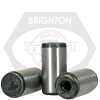 3/8" x 2 3/4" Dowel Pins, Pull-Out, Through Harened, Plain Finish, Alloy Steel, Qty 40