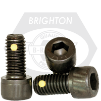 3/4"-10 x 1 3/4" Socket Head Cap Screws, Nylon-Pellet Thermal Black Oxide, Full Thread, Coarse (UNC), Alloy Steel, Qty 25