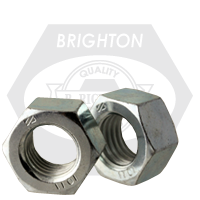 M30-3.50 Hex Nuts, Metric Class 10, Zinc Cr+3, Coarse (UNC), DIN 934, Qty 25