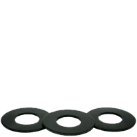 1 3/4" USS Flat Washers, Plain Finish, Medium Carbon Steel, Thru-Hardened, Made in USA, Qty 10