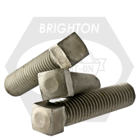 5/16"-18 x 3/4" Square Head Set Screws, Oval Point, Plain Finish, Coarse (UNC), Case Hardened, Qty 100