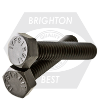 5/16"-18 x 3 1/2" Hex Tap Bolts, Grade 5, Plain Finish, Full Thread, Medium Carbon Steel, Qty 25