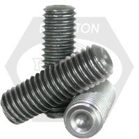 M5-0.80 x 14 mm Socket Set Screws, Cup Point, Grade 45H, Thermal Black Oxide, Coarse (UNC), ISO 4029 / DIN 916, Qty 100