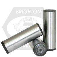 M2.5 x 6 mm Dowel Pins, Plain Finish, Alloy Steel, DIN 6325, Qty 200