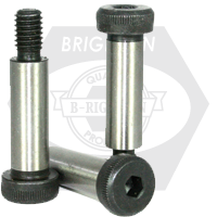 M16-M12 x 110 mm Socket Shoulder Screws, Metric Class 12.9, Thermal Black Oxide, Coarse (UNC), Alloy Steel, ISO 7379, Qty 10