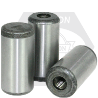 M6 x 35 mm Dowel Pins, Pull-Out, Plain Finish, Alloy Steel, DIN 7979D, Qty 20